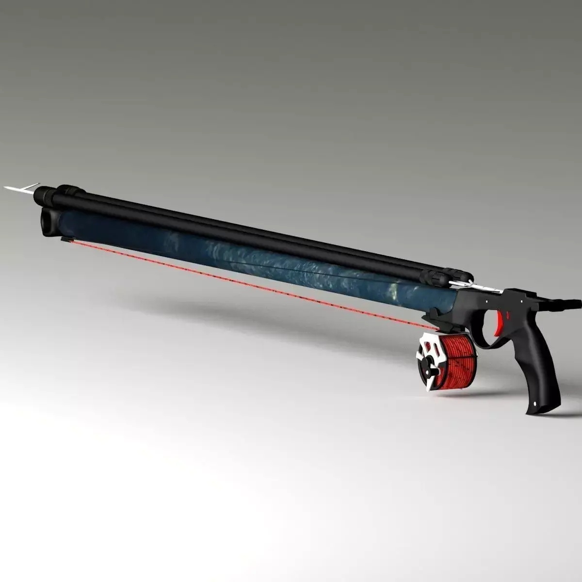 Speargun sniper rifle - sniper rifle 3D model