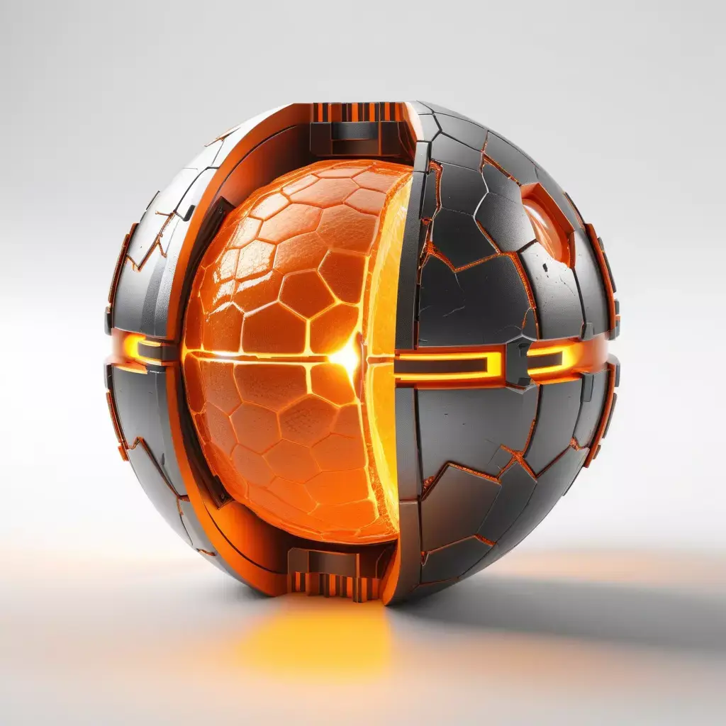Futuristic Energy Cell 3D Model 3D model purchase