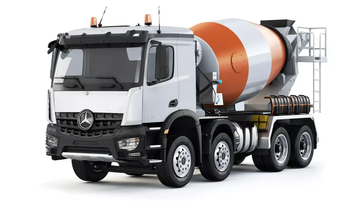 Mercedes-Benz Arocs 3540 Concrete Mixer 2022 3D model