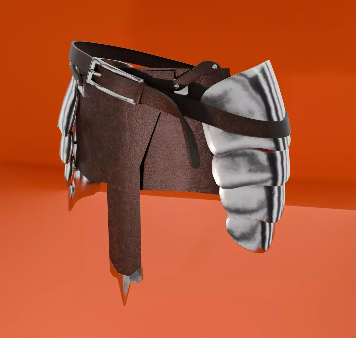 Waist Armor Free 3D model