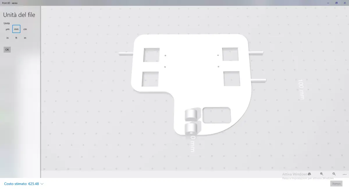 cesna cessna 182 firewall 3D model