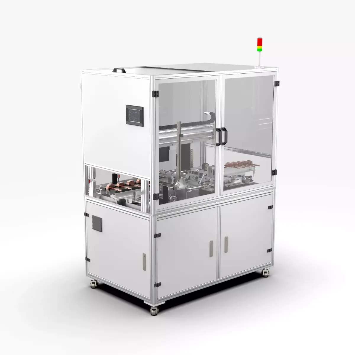 Spring and Anti-Rust Oil Assembly Machine 3D model