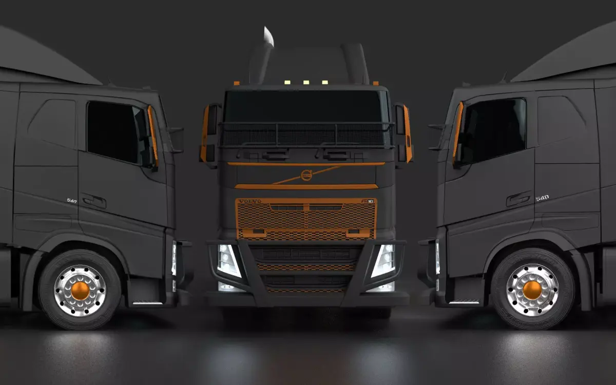 VOLVO FH16 TRUCK 3D model