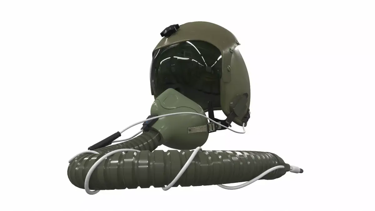 Pilot helmet jc-5 3D model