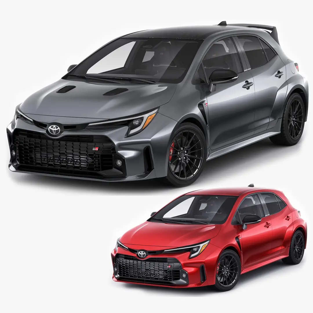 Toyota GR Corolla 2023 2 versions 3D model purchase
