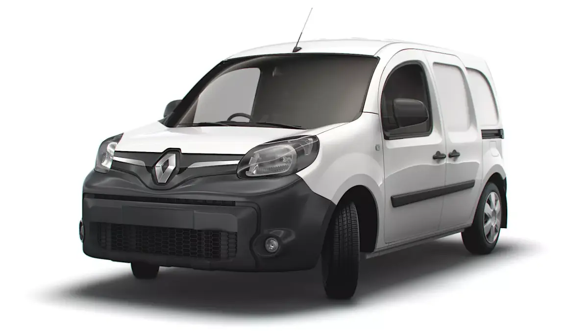 Renault Kangoo ZE Electric Business UK-spec 3D model