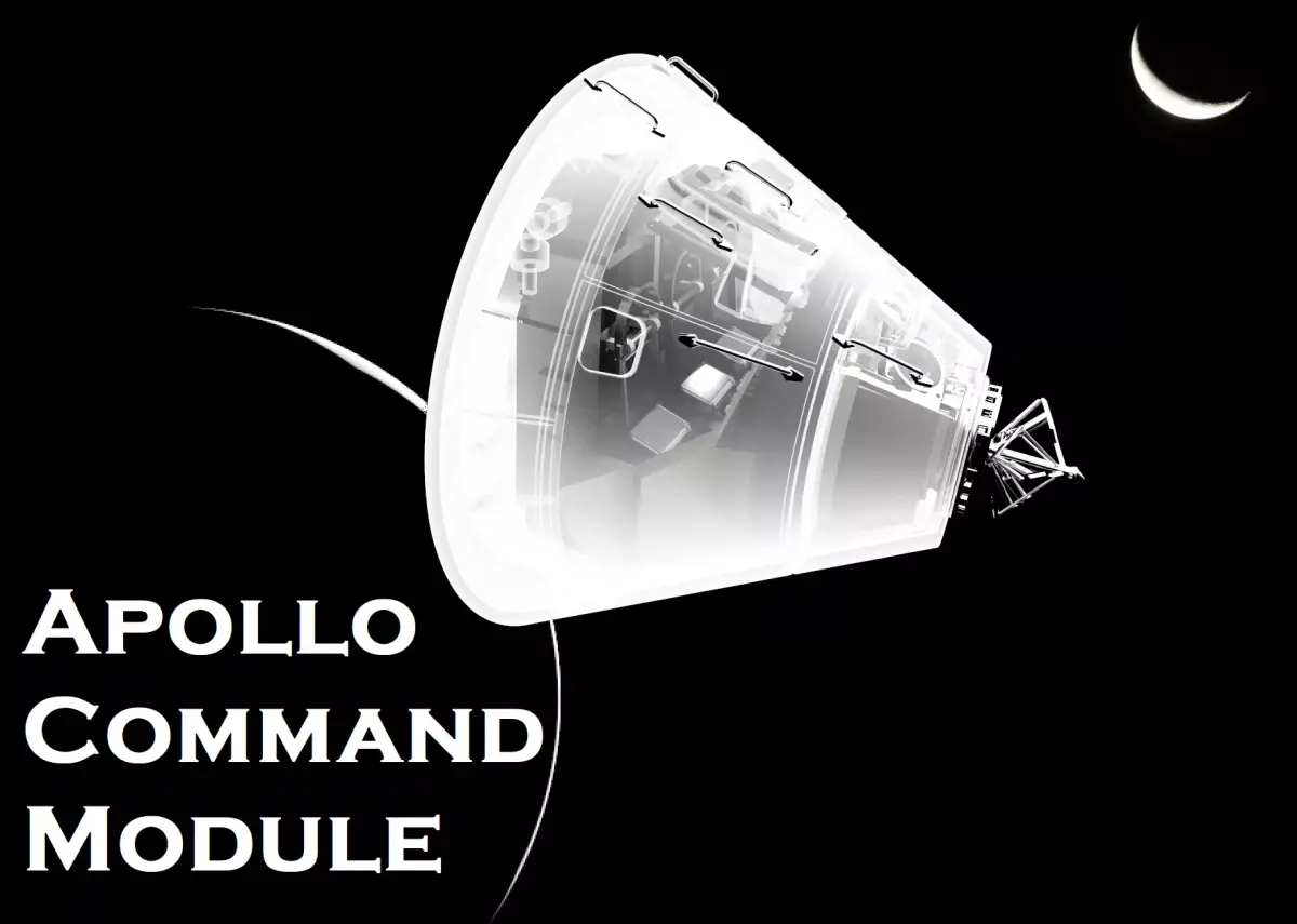  Apollo Command Module 3D model