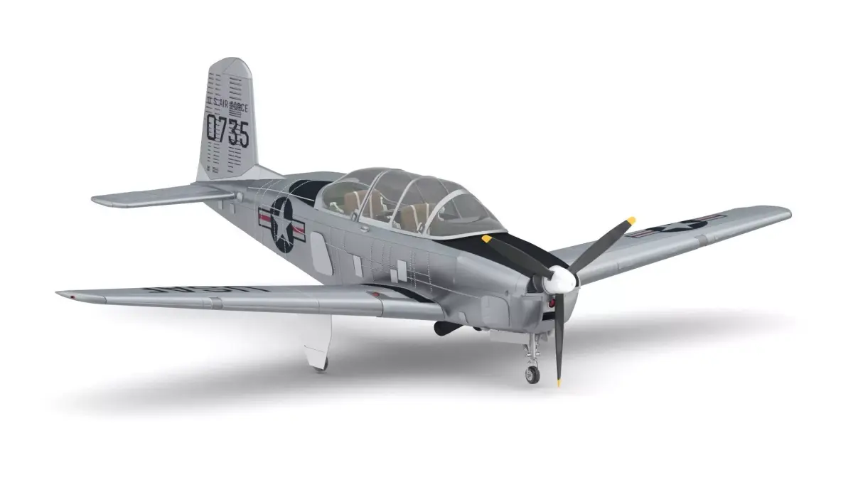  Beechcraft T-34 Mentor 3D model