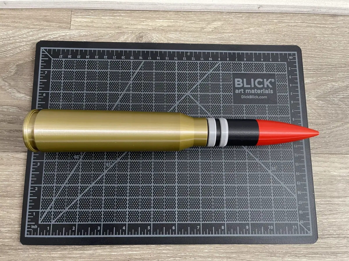 A10 Thunderbolt GAU-8 PGU14 API 30mm x 173mm  3D print model