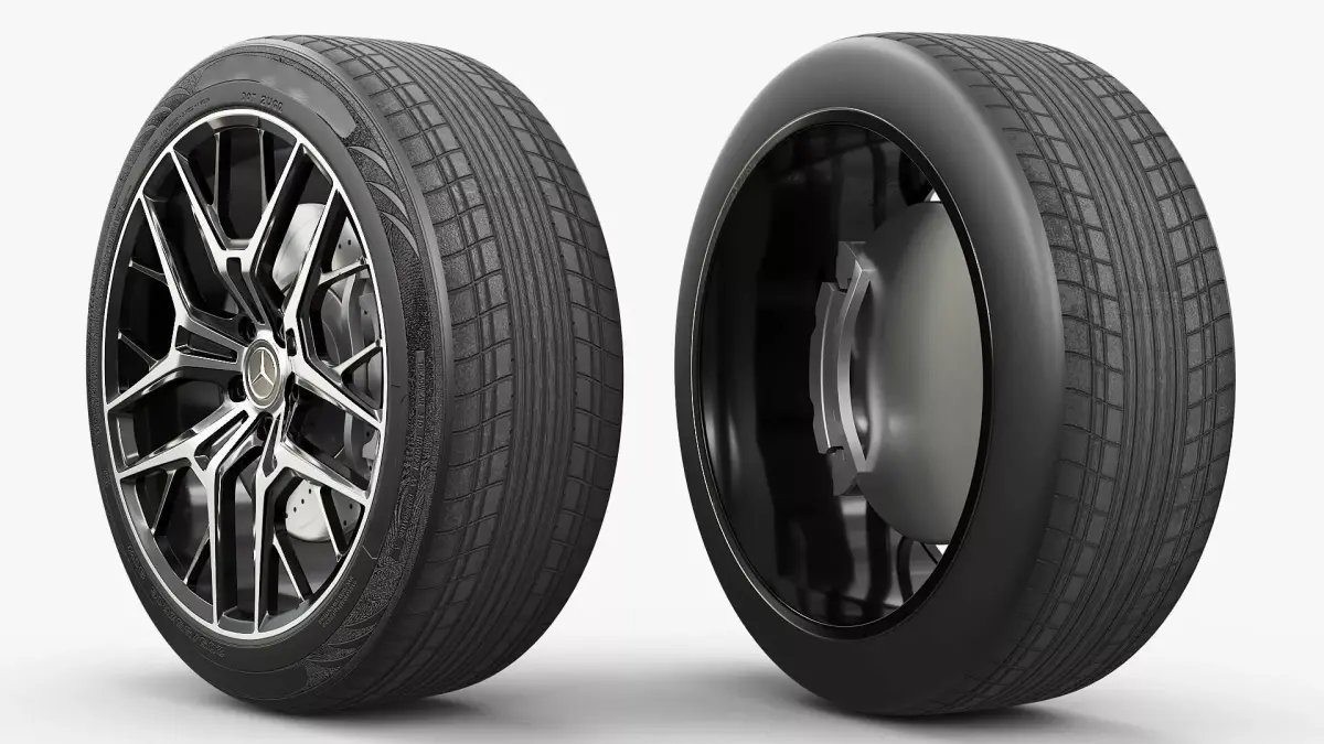 Mercedes Benz Performance Rim Multi Spoke 3D model purchase
