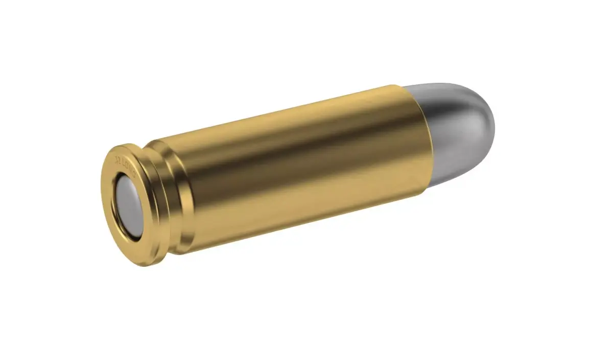 Bullet 32 LONG Low-poly 3D model