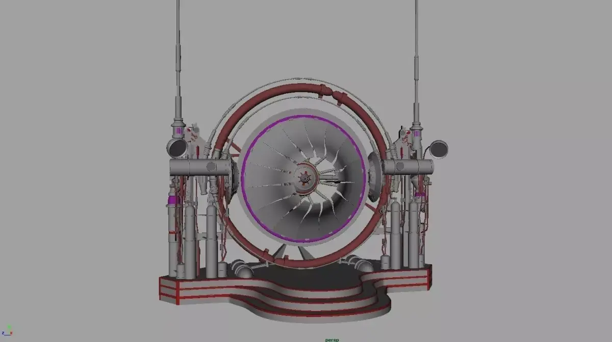 Time Machine 3D model