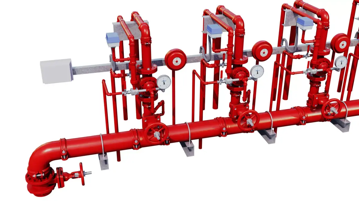 Industrial Pipes 3D model from CGTrader