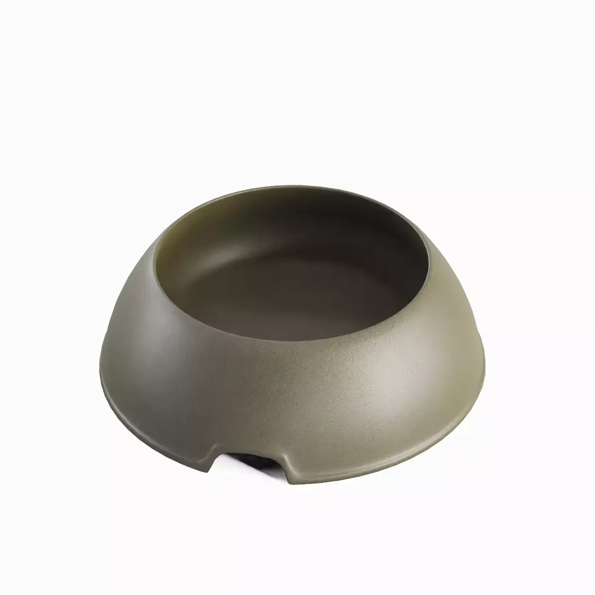Plastic Dog Bowl A 04 Low-poly 3D model