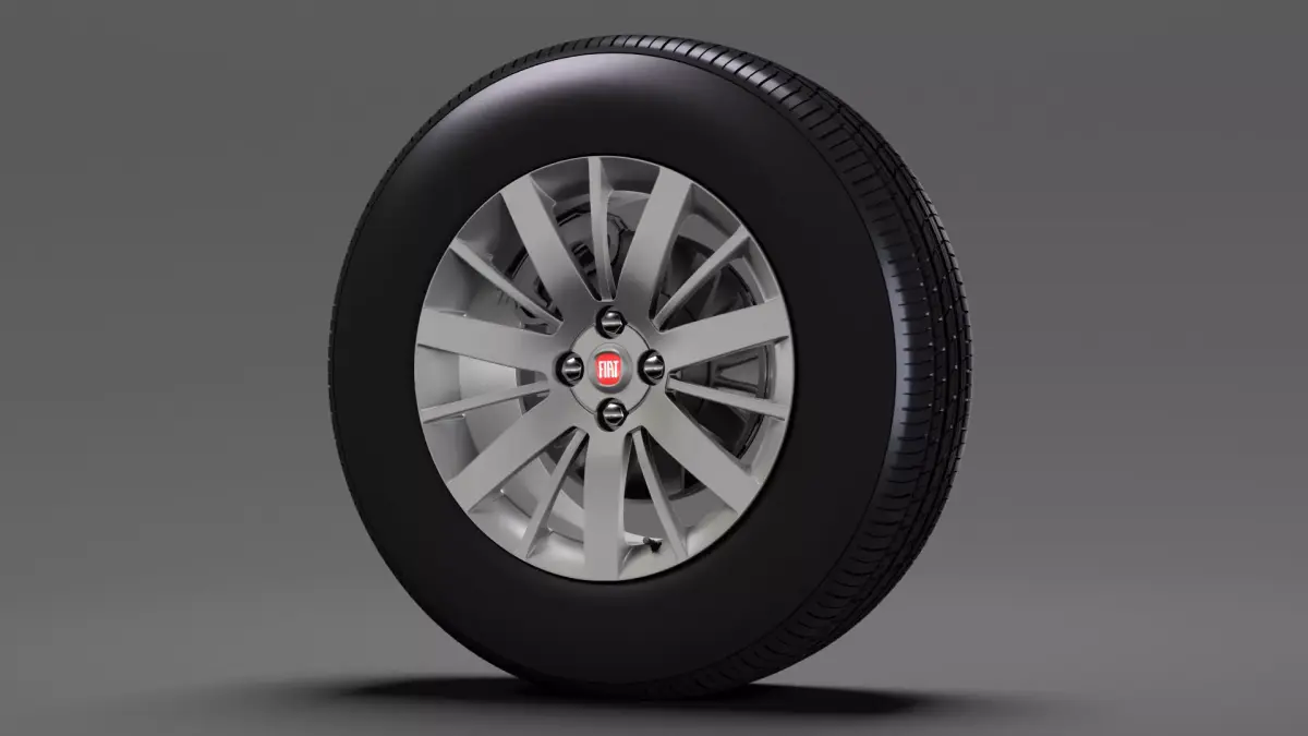 Fiat Qubo Trekking 2wheel 2017 3D model