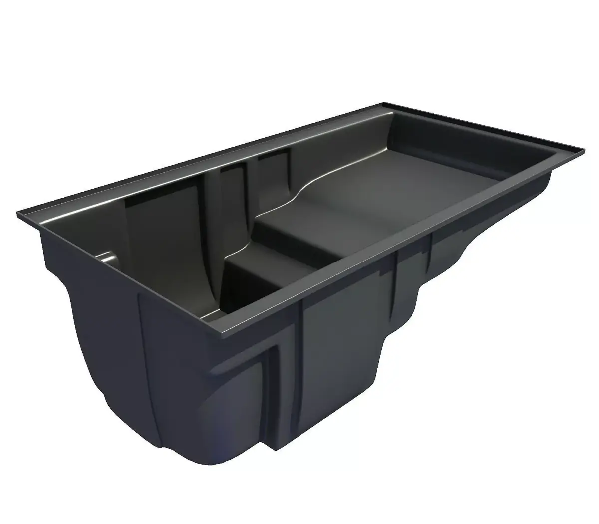 Black Oil Sump Pan 3D model 62 3D model