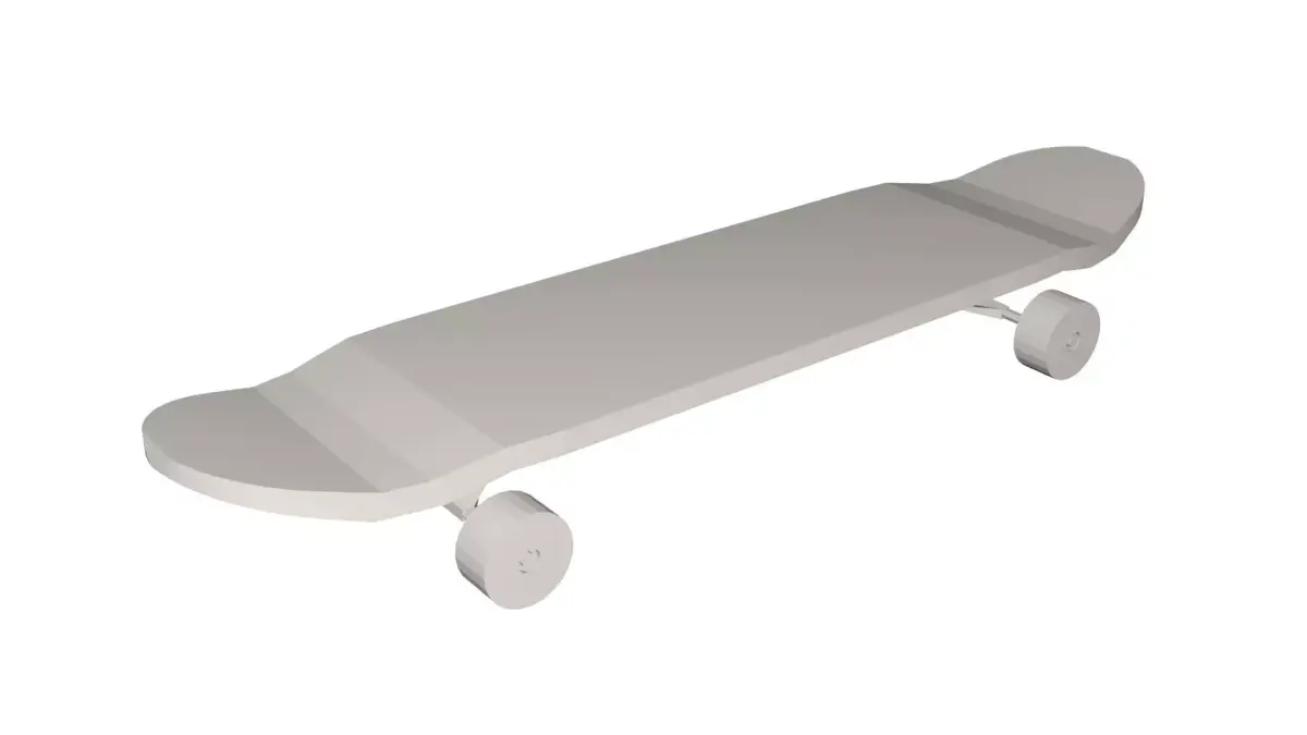 Skateboard 3D model purchase