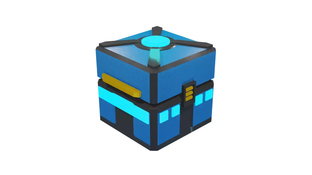 Sci-fi Crate Box Prize Free  Free 3D model