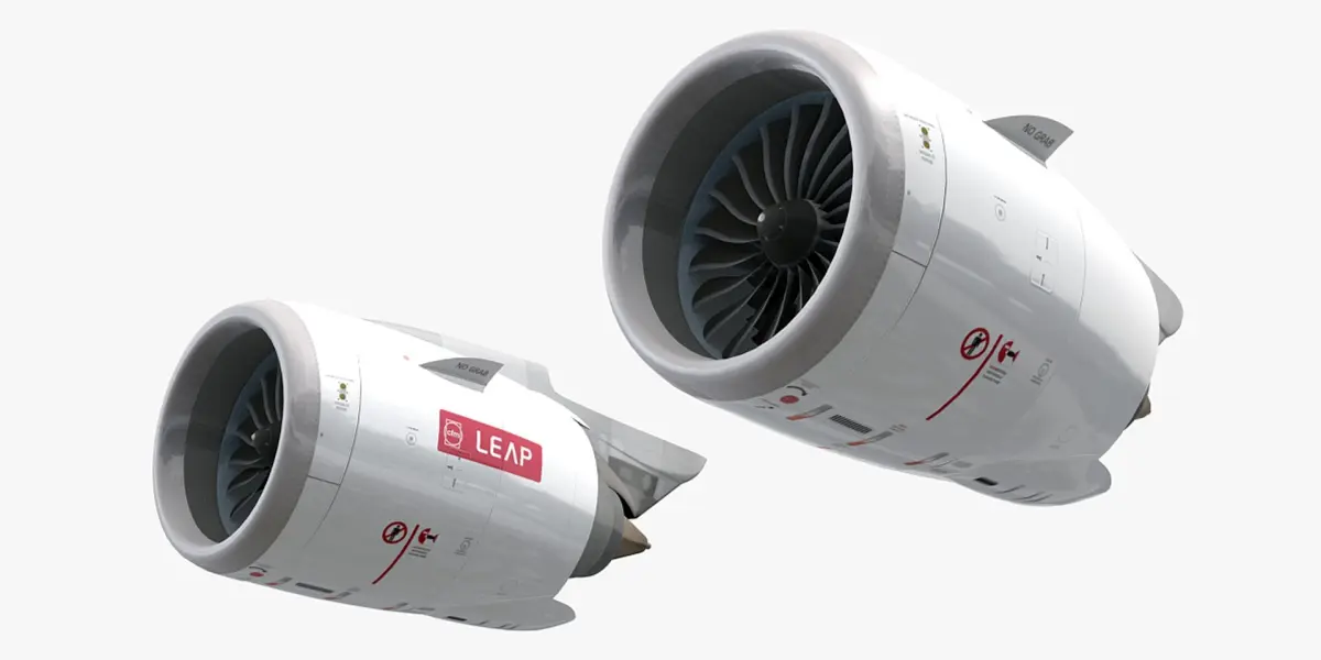 CFM Leap-1A Jet Engine 3D model
