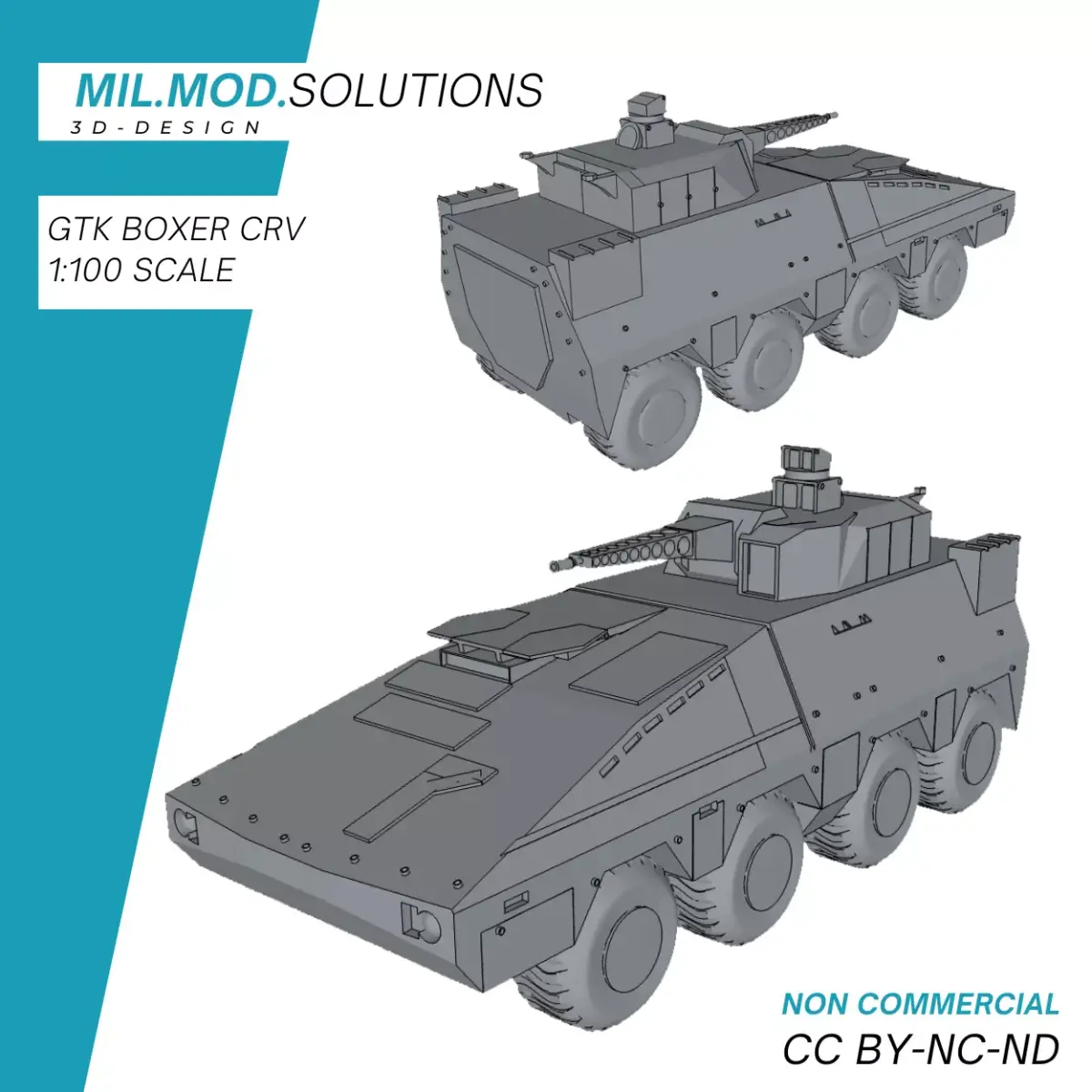 GTK Boxer CRV 3D print model