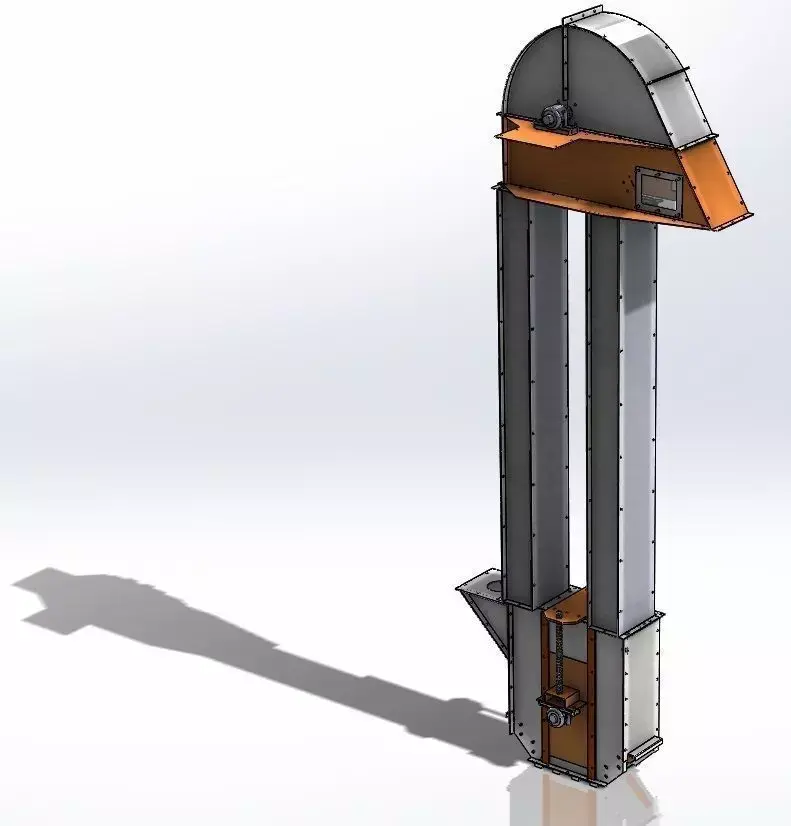 Bucket elevator 50t 3D model