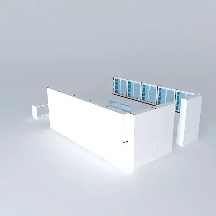 pharmacy building Free 3D model