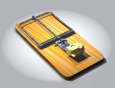 Mousetrap mouse trap 3D model
