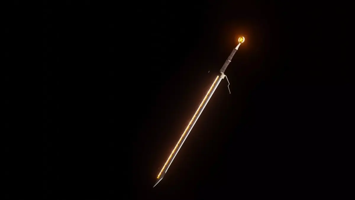 Ancient Sword Free 3D model