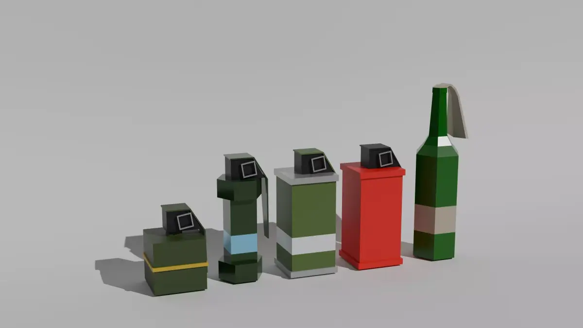 Grenades Free 3D model