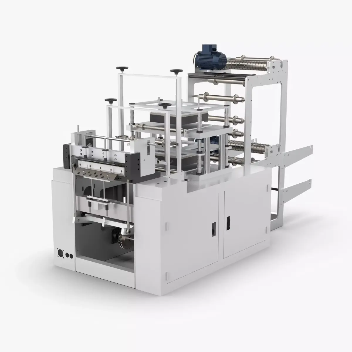 Fully Automatic Disposable Glove Medical Film Machine 3D model