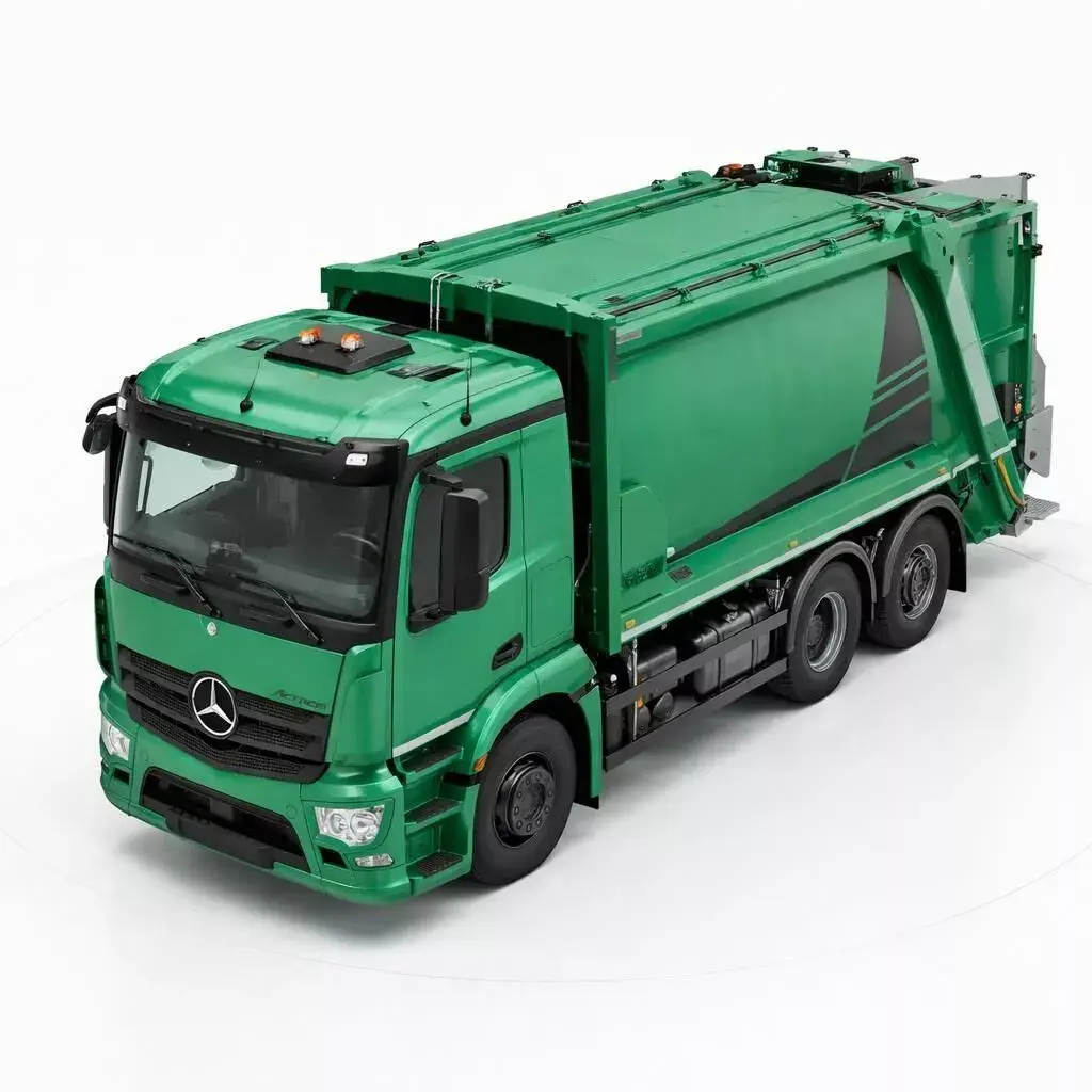 Mercedes Benz Antos Garbage Truck 3D model