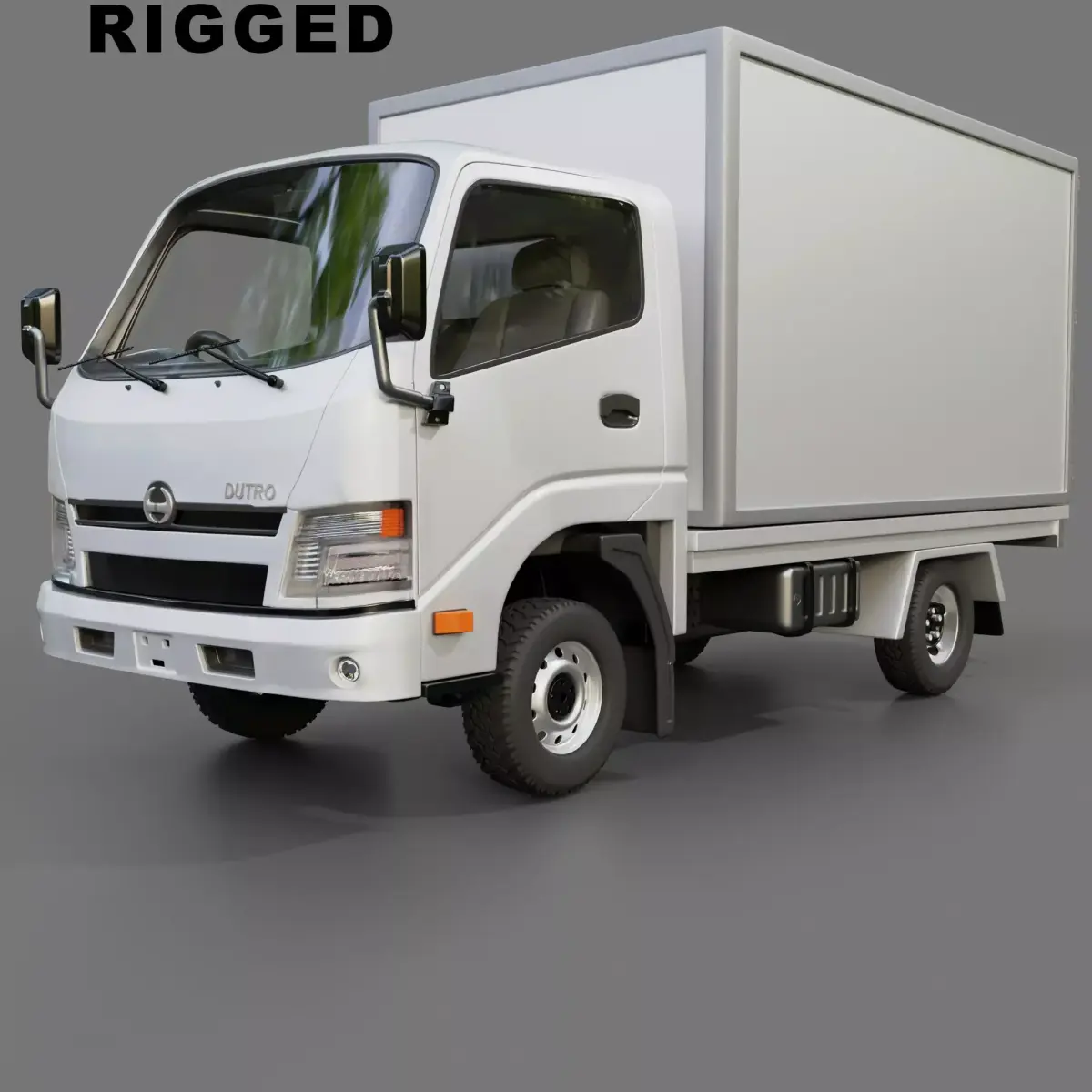 Hino Dutro Cargo Truck Free 3D model