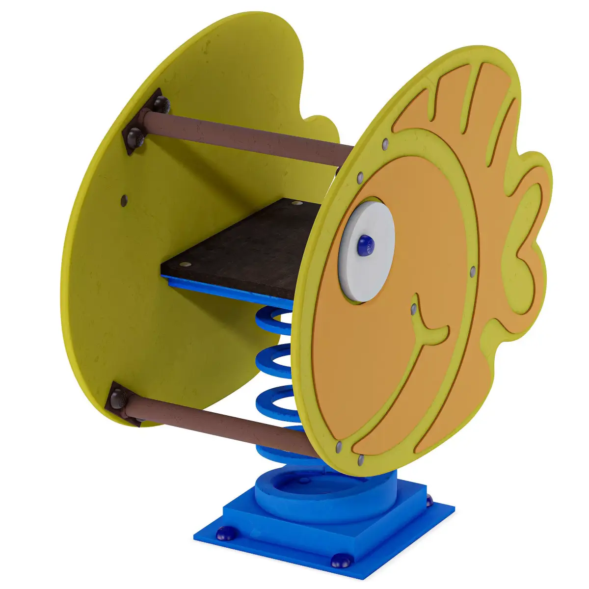 Spring Rocker Fish 3D model