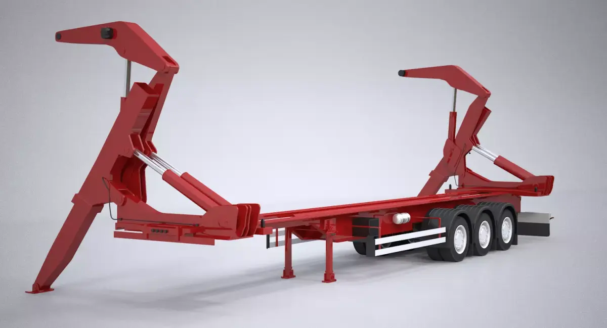 Sidelifter Semi Trailer 3D model