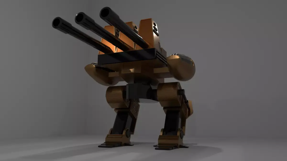 Bipod Mecha Bosphorion 3D model