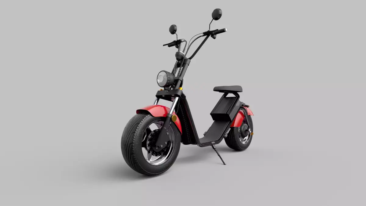 Electric chopper 3D model