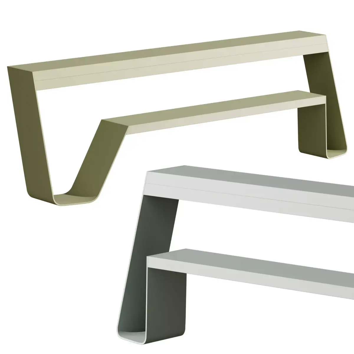 Extremis HOPPER BENCH Bench 3D model