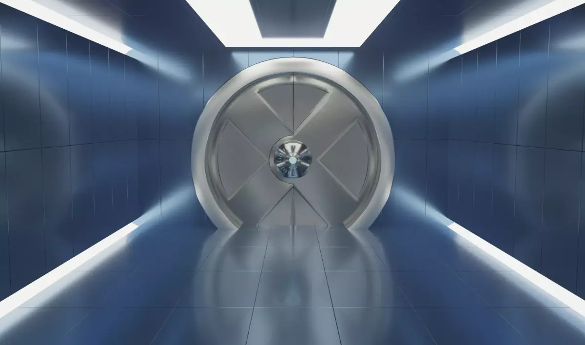 Marvels X-Men Sub-Basement - Corridor and Cerebro 3D model