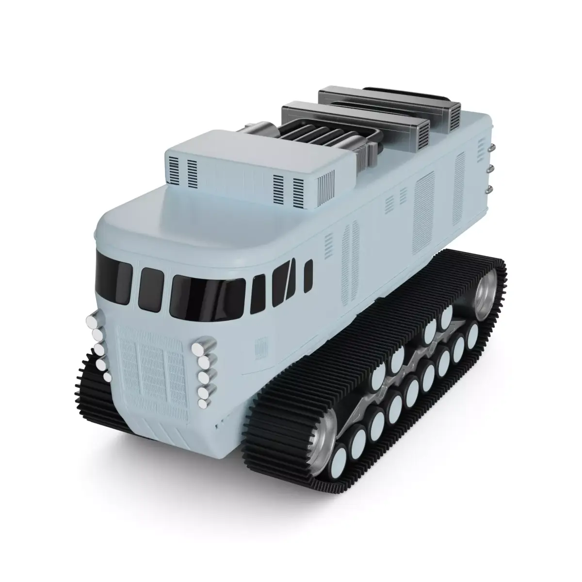 Snowcat 3D model 2