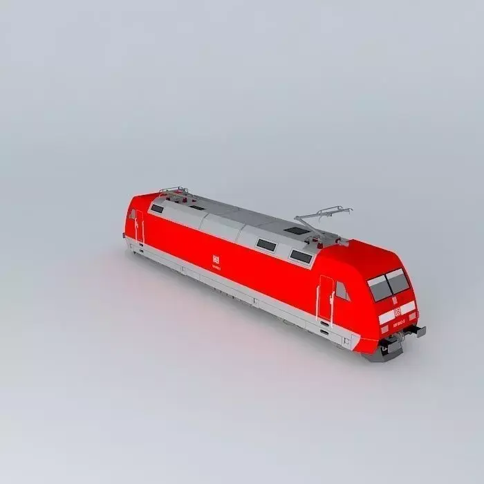 ADtranz - Series 101 / traffic red livery Free 3D model