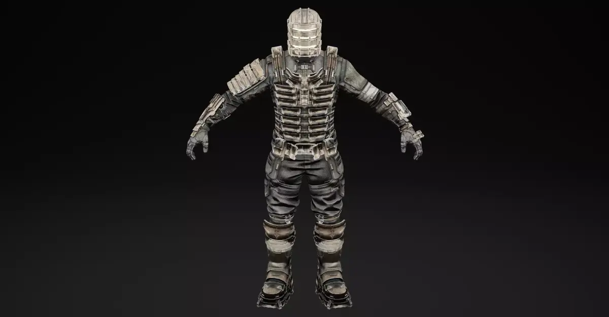 Isaac Clarke - Dead Space Character 3D model