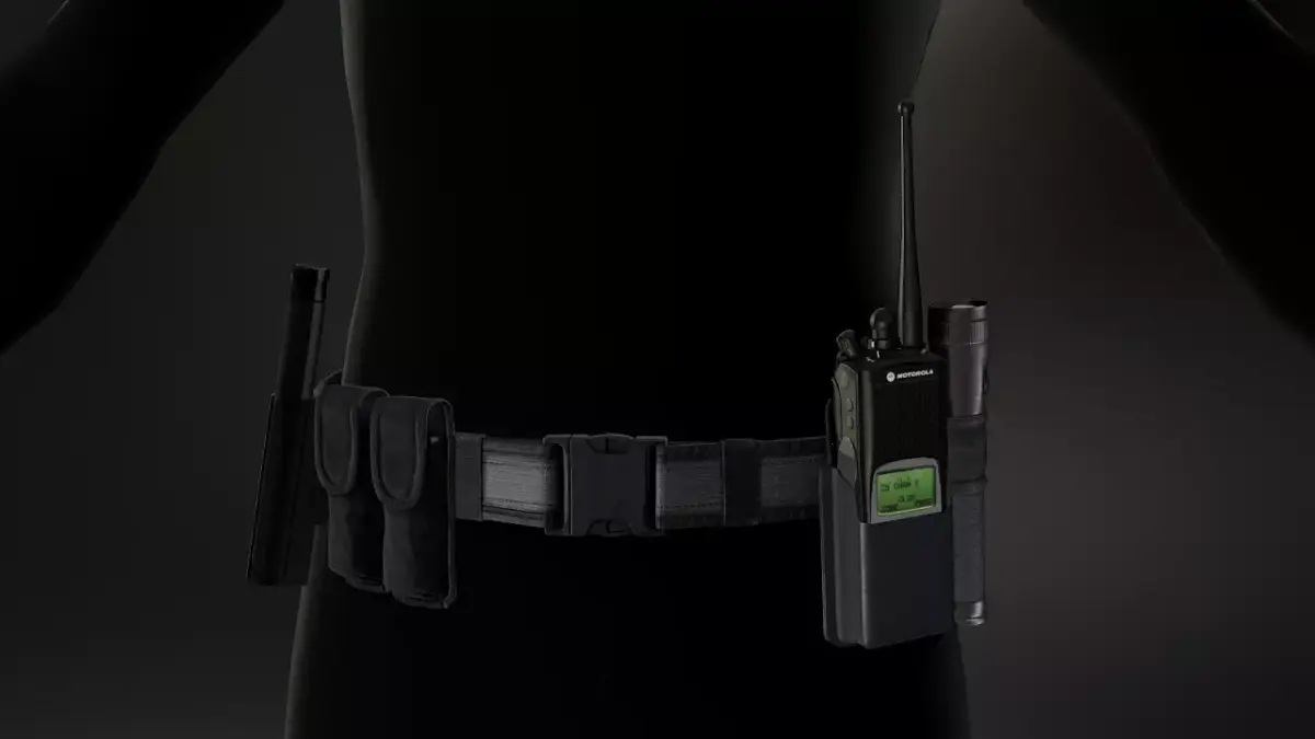 Duty belt Low-poly 3D model