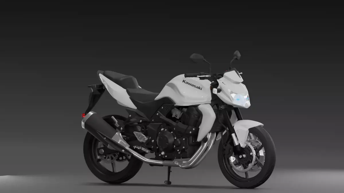 kawasaki Z-750 3D model