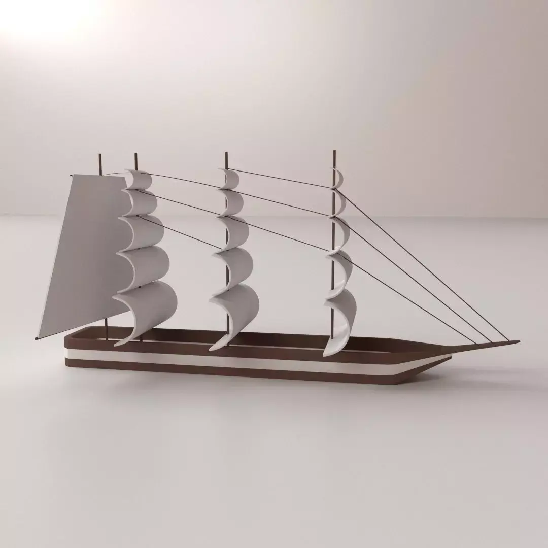 Miniature Ship 3D model