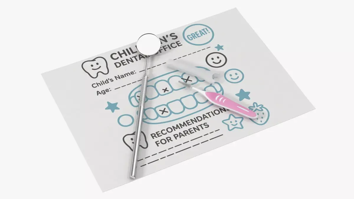 Orthodontic Dental Training Kit for Kids Light Pink 3D model