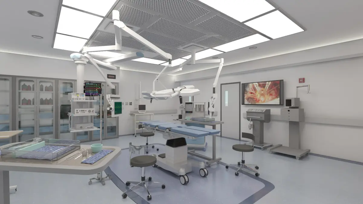 Surgery Room - Complete 3D model