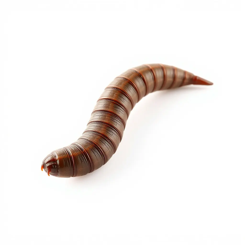 Realistic Insect Larva Model Pack Low-poly 3D model