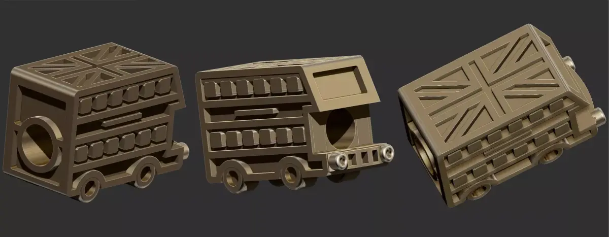 Pandora English Tram  3D print model