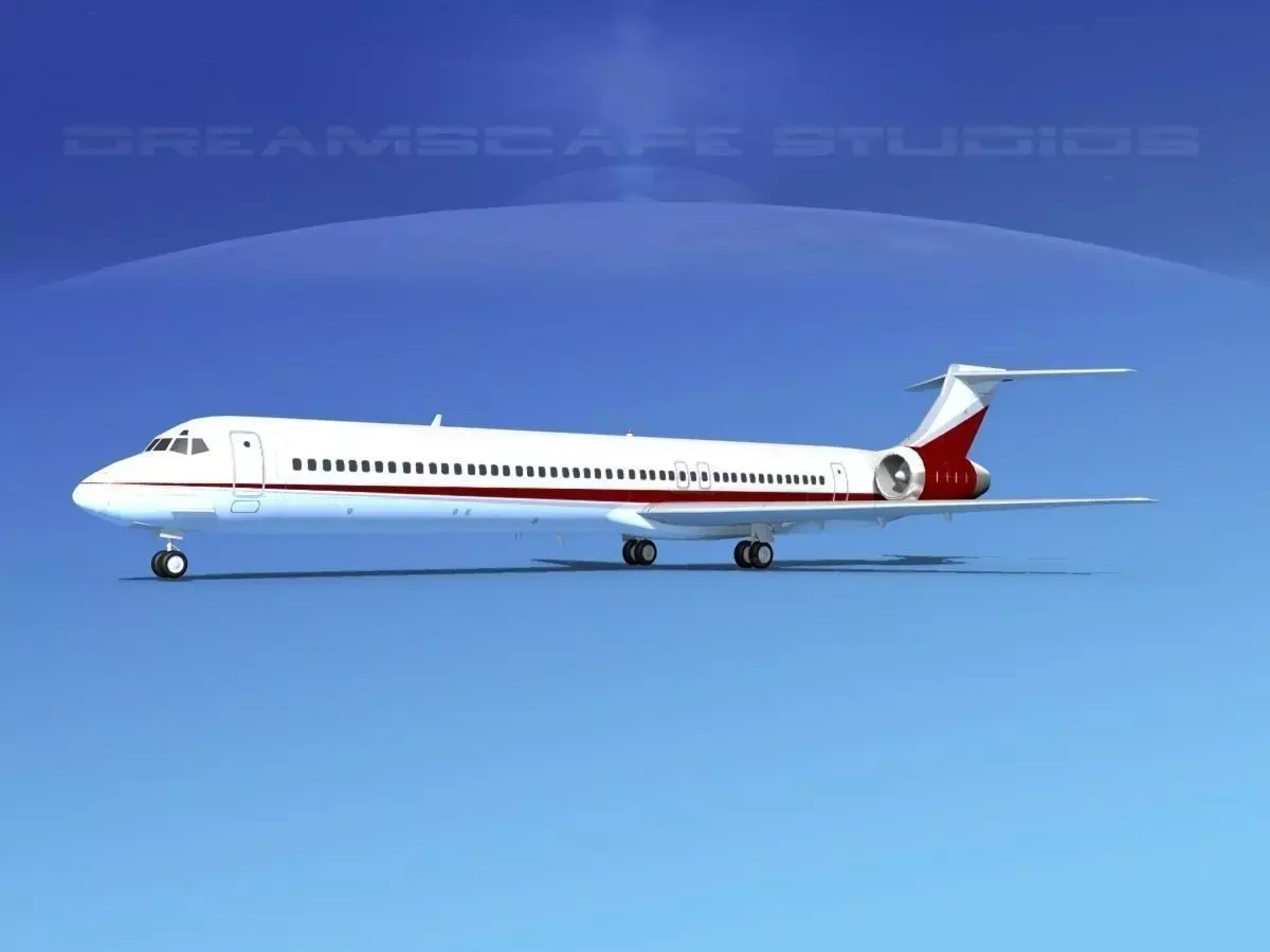 McDonnell Douglas MD83 Corporate 3 3D model