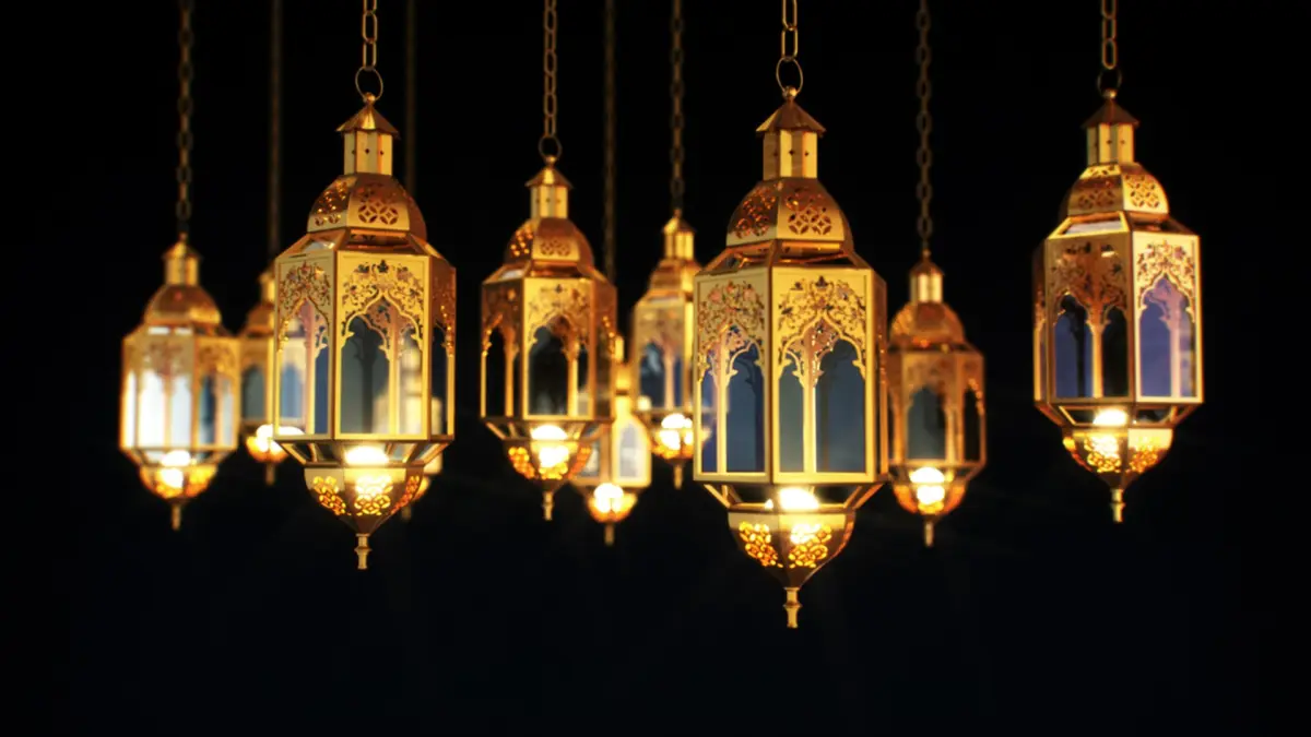 Lantern Ramadan Islamic Lighting 3D model